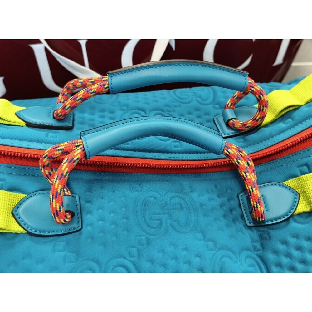 Gucci GG Scuba Duffle Bag Blue - Picture 7 of 9